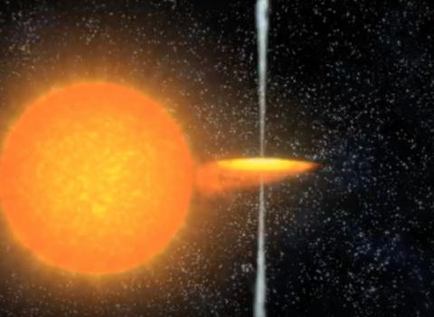 Neutron Star & White Dwarf Binary