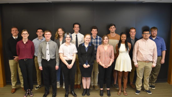 2018 REU group Photo from Poster Session