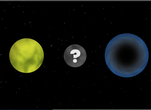 What do two neutron stars produce when they collide?