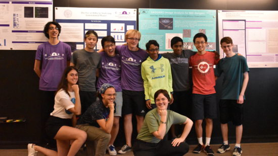 Cohort photo at poster session
