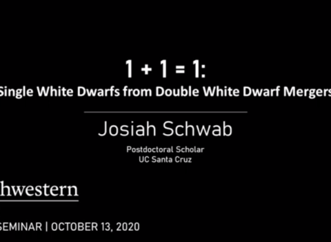Josiah Schwab; Astrophysics Seminar Recording